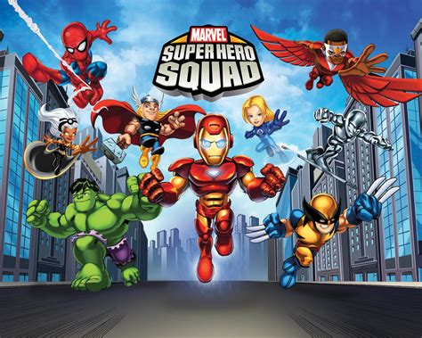 superhero squad joins  hub january