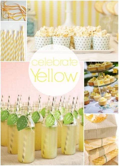 Happy Yellow Party By Penny Party Themes Party Birthday Parties