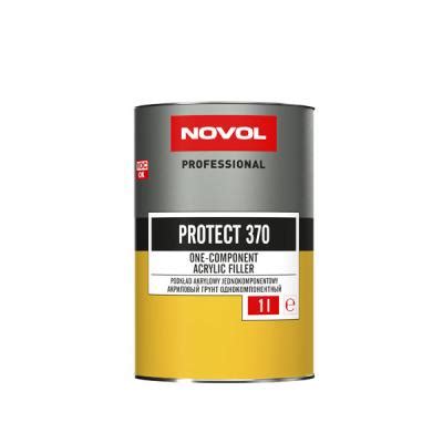 Грунт 1К Protect 370 акриловый, однокомп. Новол, уп. 1л 37441, Novol ...