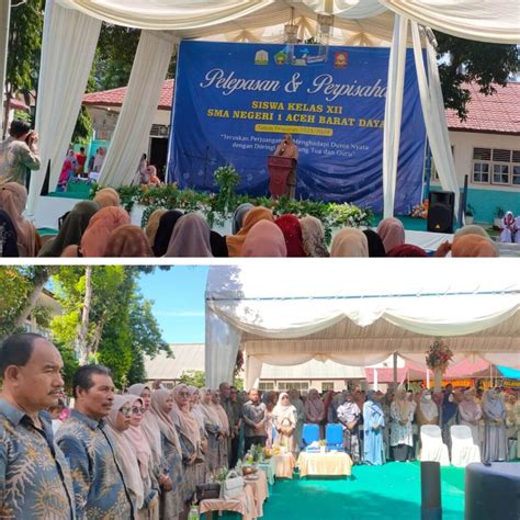 Suasana Haru Warnai Perlepasan Dan Perpisahan Siswa Kelas XII SMAN 1