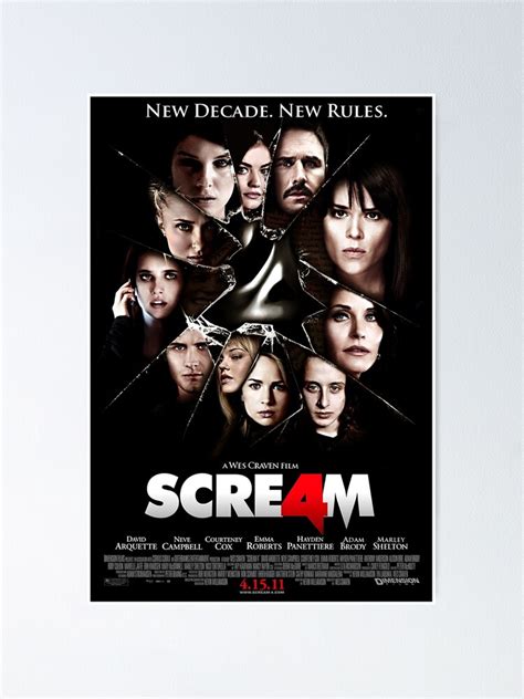 "scream season 4" Poster for Sale by Dhoch706 | Redbubble