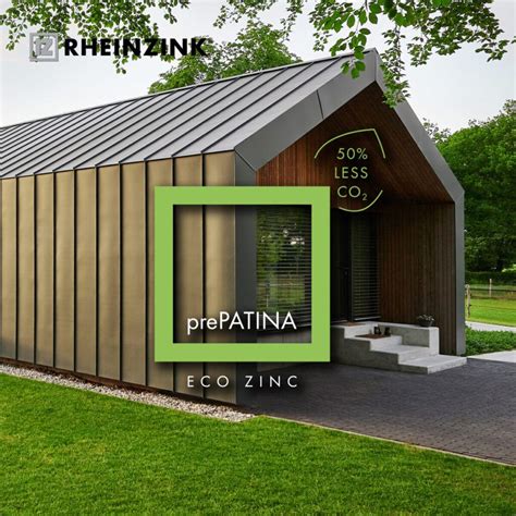 Rheinzink Prepatina Eco Zinc Material Now Made With Less Co