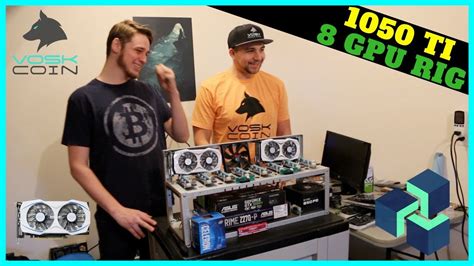 How To Build 8 GPU Mining Rig W 1050 TI S The 1050 TI Best Budget