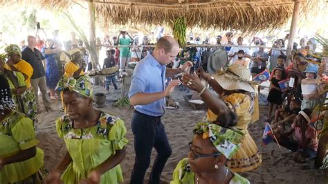 Kate and Prince William filmed dancing during Belize tour | World News ...