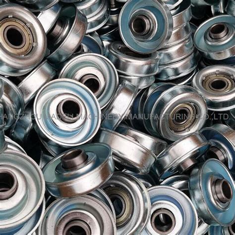 Roller Components Steel Ball Bearing House End Caps For Conveyor