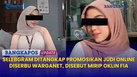 Akun Sosmed AR Selebgram Ditangkap Promosikan Judi Online Diserbu