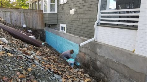 Basement Exterior Waterproofing Renco Home Improvements Foundation Repair