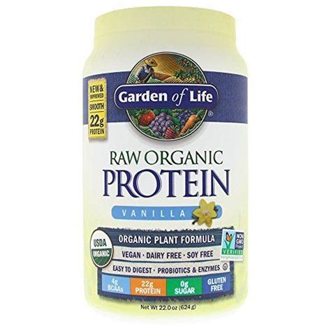 Organic Vegan Vanilla Protein Powder Garden Of Life G Complete