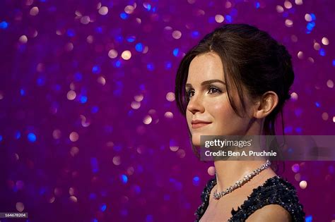 A Wax Figure Of Actress Emma Watson Is Unveiled At Madame Tussauds On