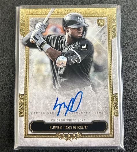 Yahoo Topps Five Star Mlb Luis Robert White So