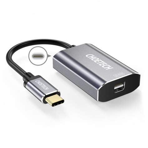 CHOETECH USB C To Mini Display Port PD Adapter Computers Tech