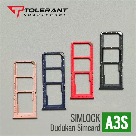 Jual Dudukan Kartu Sim Card Oppo A S Simtray Sim Lock Tempat Kartu