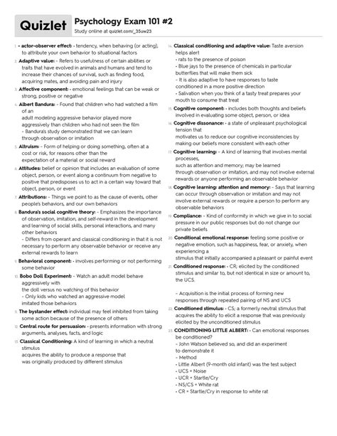 Quizlet Psych Exam Terms Pdf Docdroid