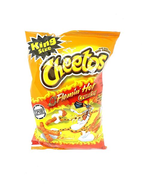 Cheetos Crunchy Flamin Hot King Size Candy Hut Betws Y Coed