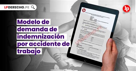 Modelo de demanda de indemnización por accidente de trabajo LP