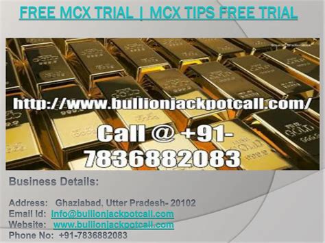 Ppt Free Mcx Trial Mcx Tips Free Trial Powerpoint Presentation