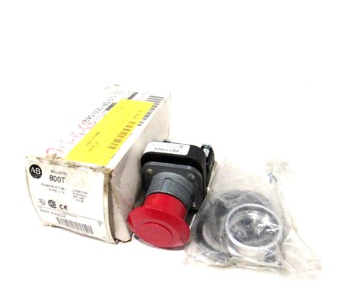 ALLEN BRADLEY 800T FX6D4 PUSHBUTTON SER T 800TFX6D4 NEW SURPLUS SB