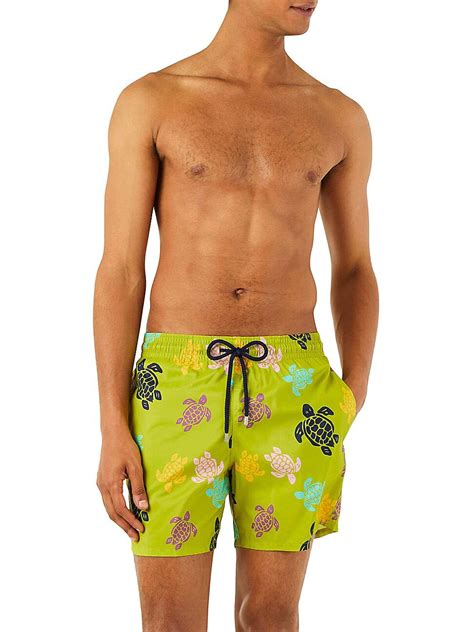 Vilebrequin Turtles Bright Swim Shorts Matcha Editorialist