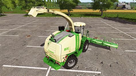 Krone BiG X 1100 Bunker Capacity Pour Farming Simulator 2017