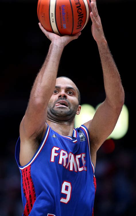 Photo Tony Parker D Faite De L Quipe De France Face L Espagne