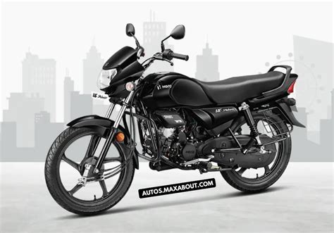 Hero Hf Deluxe All Black Edition Price Specs Mileage In India