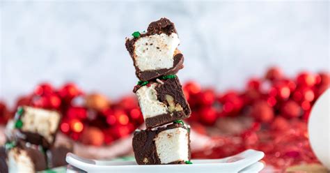 easy homemade choco mallow bars