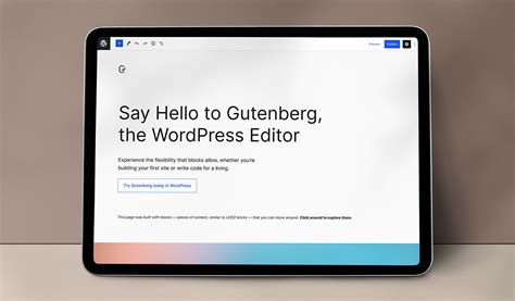 A Comprehensive Guide For The Gutenberg Wordpress Editor Gloria Themes