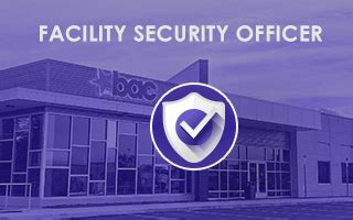 how to become a facility security officer