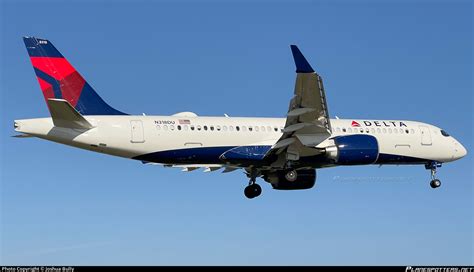 N318DU Delta Air Lines Airbus A220 300 BD 500 1A11 Photo By Joshua