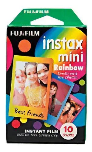 Fujifilm Instax Mini Instant Rainbow Film 50 Hojas Cuotas sin interés