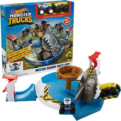 Hot Wheels Tor Arena Rekina Monster Trucks Humbi Pl