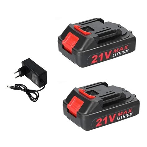 21v Rechargeable Lithium Ion Battery High Capacity Cordless Electric Power Tool Battery For