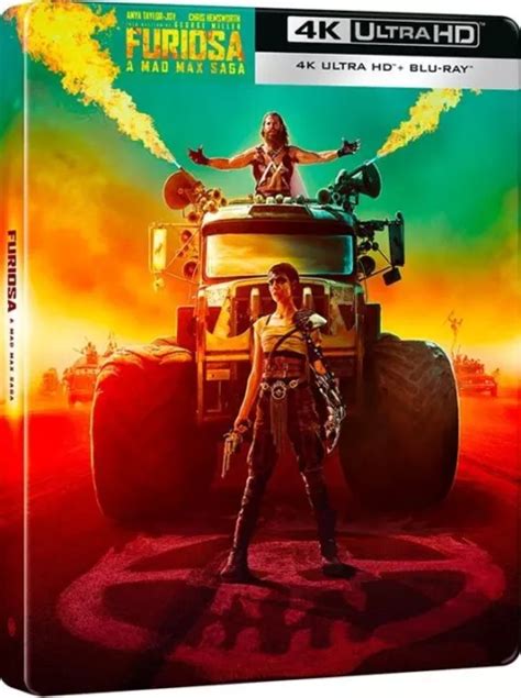 FURIOSA A MAD Max Saga 4K UHD 2024 2 Blu Ray Steelbook B Pre Order