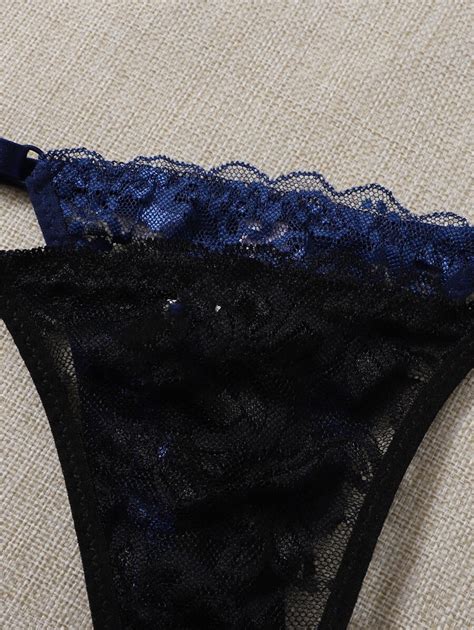 Floral Lace Panty Lingerie Shein Usa