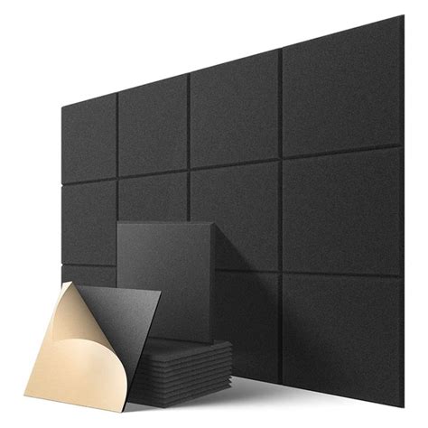 Self Adhesive Acoustic Panels Pack X X Inch Sound Proof