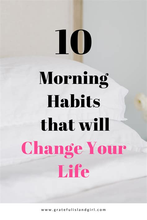 10 Morning Habits That Will Change Your Life In 2024 Morning Habits