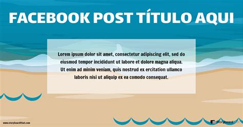 Modelo De Facebook Corporativo Storyboard Par Pt Examples