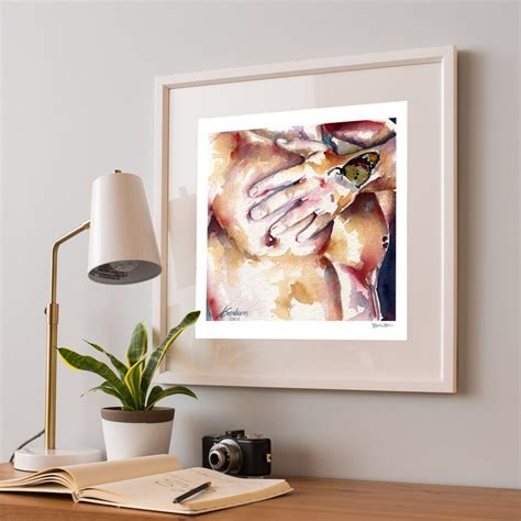 Gay Art Print Naked Man Art Gay Drawing Personalized Etsy