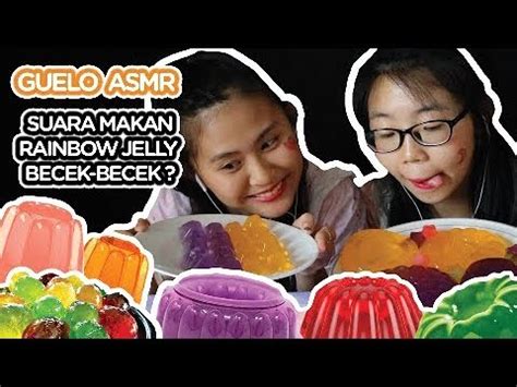 Asmr Rainbow Jelly No Talking Soft Chewy Eating Sound Youtube