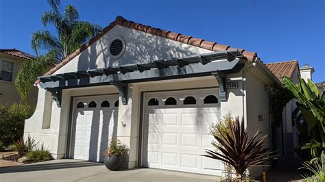 Trellis Over Garage Doors