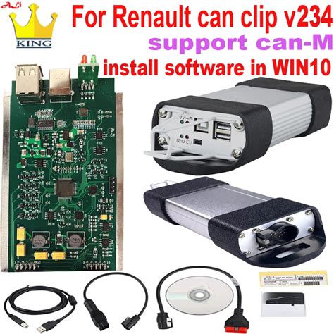 V234 Reprog Can Clip For Renault CAN M System Obd 2 Cables Diagnostic