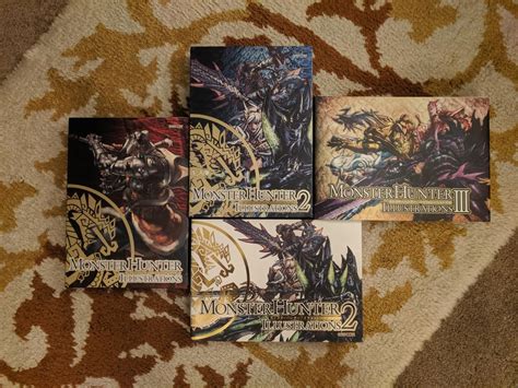 My Monster Hunter Illustrations Volume 3 Arrived Today The Collection