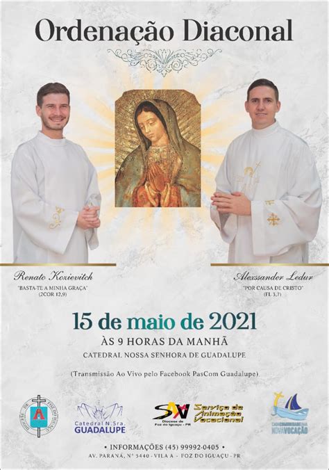 Ordenação Diaconal Diocese de Foz do Iguaçu