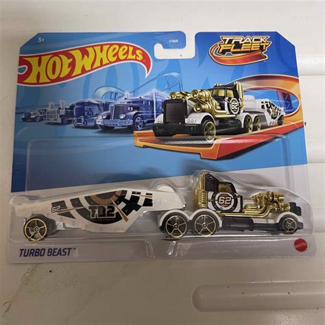 Hot Wheels Trackin Trucks Turbo Beast BTL Miniatures