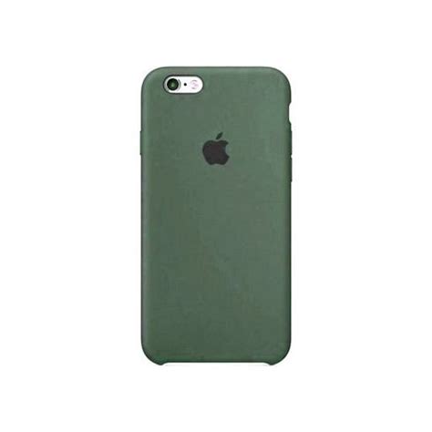 Capa Case Silicone Aveludado Iphone S Verde Musgo Em Promo O