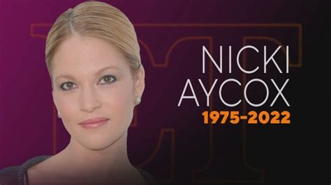 Nicki Aycox Supernatural Actress Dead At 47