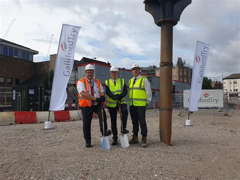 Broadmarsh Library Car Park And Bus Station Work Reaches Foundation