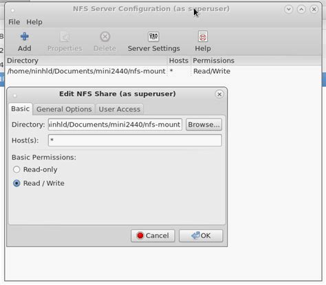 NFS server