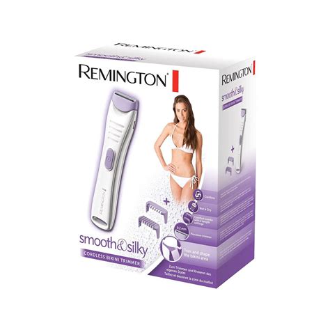 Remington Smooth And Silky Cordless Bikini Trimmer With Comfort Combs White Purple BuysBest