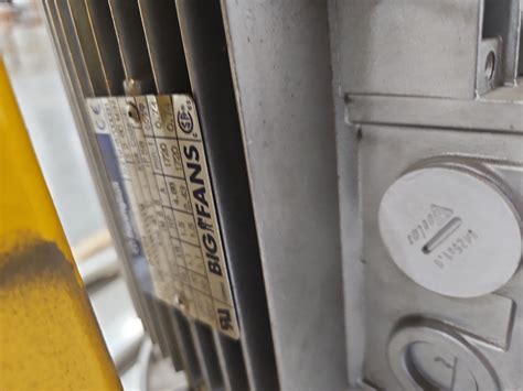 Used Big Ass Fans Basic6 14 Diameter Industrial Fan With 1 5 HP